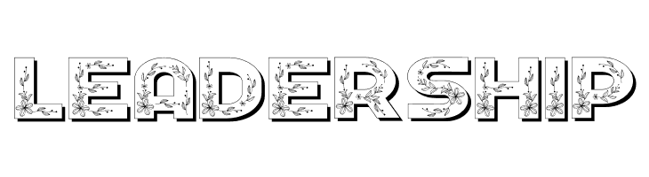 Floral Season Shadow  Free Fonts Download