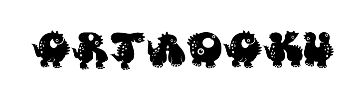 Monster DIno  Free Fonts Download