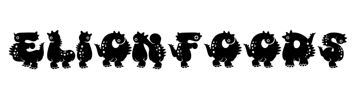 Monster DIno  Free Fonts Download