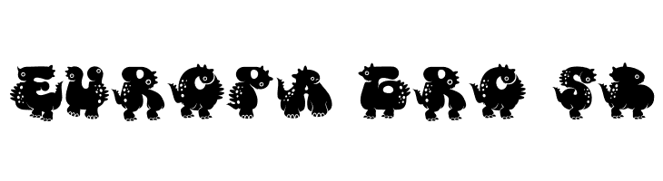Monster DIno  Free Fonts Download
