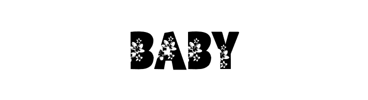 Flower Brownies  Free Fonts Download