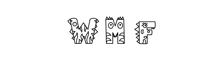 Monsterazor  Free Fonts Download