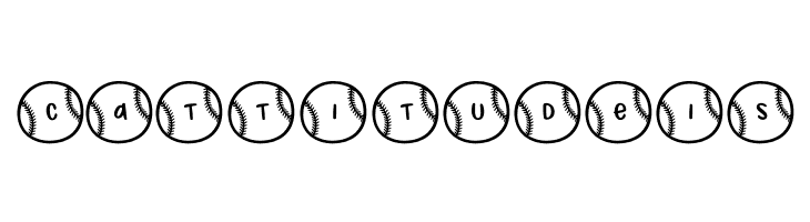 Baseball Letters Demo Regular  Free Fonts Download