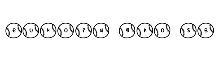 Baseball Letters Demo Regular  Free Fonts Download