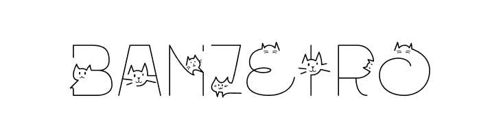 Oriental Cats Light  Free Fonts Download