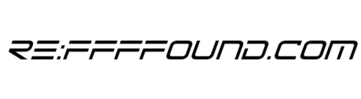 Tele-Marines Italic  Free Fonts Download