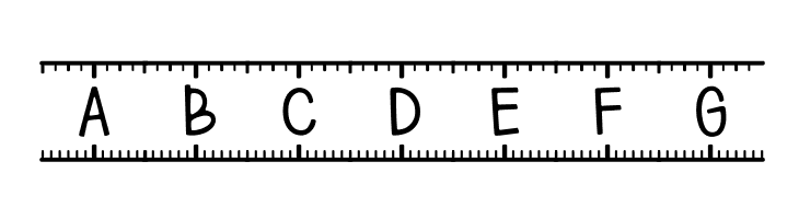 [Measured*Words]  Free Fonts Download
