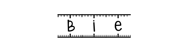 [Measured*Words]  Free Fonts Download