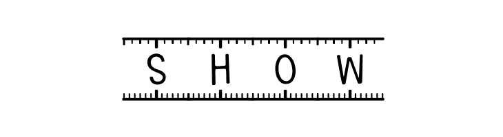 [Measured*Words]  Free Fonts Download