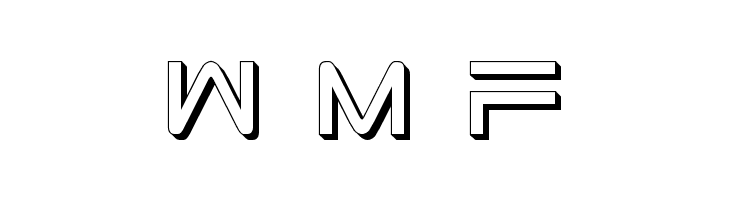 Tele-Marines Shadow  Free Fonts Download