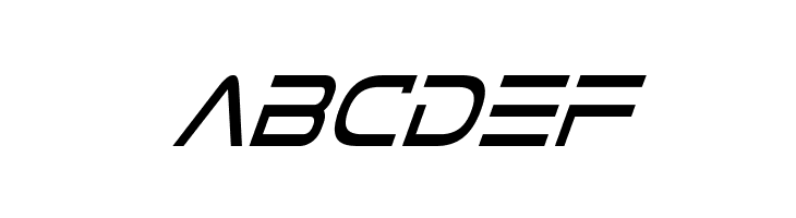 Tele-Marines Condensed Italic  Free Fonts Download