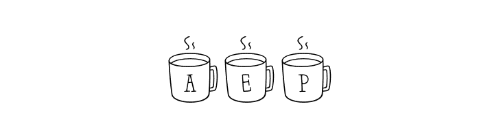 Latte*Letters Regular  Free Fonts Download