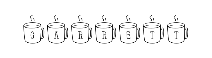 Latte*Letters Regular  Free Fonts Download