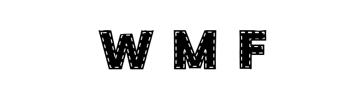 Thick Stitch  Free Fonts Download