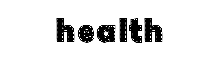 Thick Stitch  Free Fonts Download