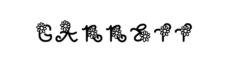 Flower Font Regular  Free Fonts Download