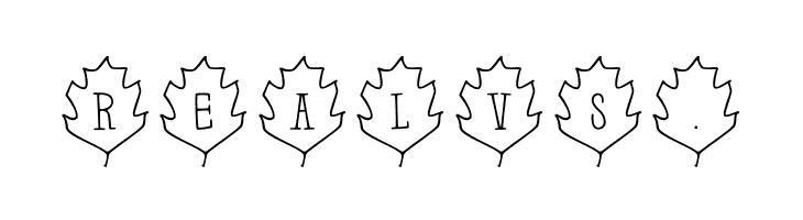 Leaf Letters  Outline Demo  Free Fonts Download