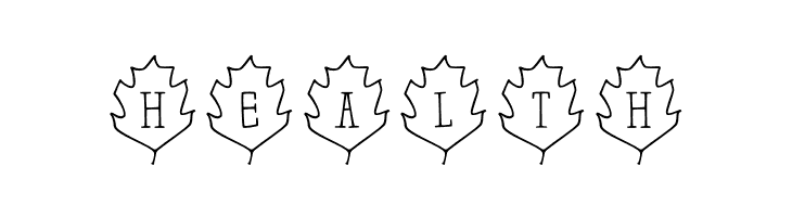 Leaf Letters  Outline Demo  Free Fonts Download