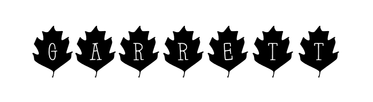 Leaf Letters  Regular Demo  Free Fonts Download