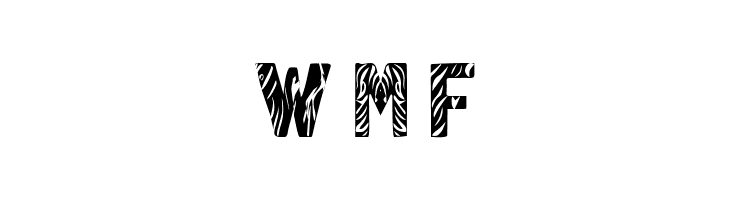 Zebra Lounge  Free Fonts Download