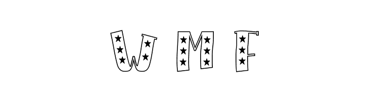 Christmas STARS  Free Fonts Download