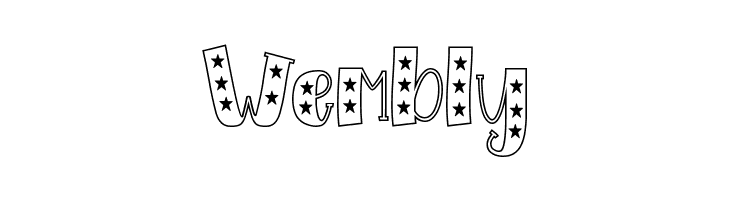 Christmas STARS  Free Fonts Download