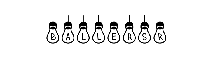 (Hanging Lights) Regular  Free Fonts Download