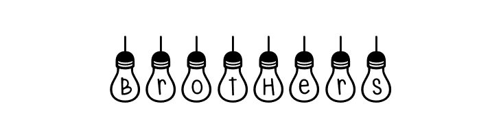 (Hanging Lights) Regular  Free Fonts Download