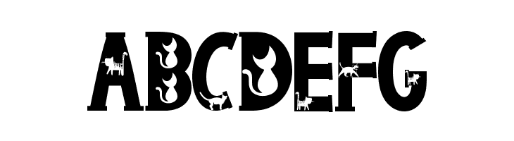 Pimpaw Cat  Free Fonts Download