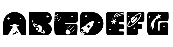 SOLAR SPACE DEMO Regular  Free Fonts Download