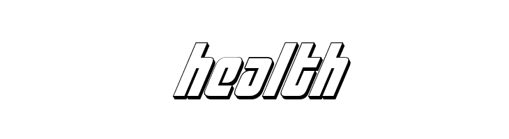 Philadelphia Italic 3D  Free Fonts Download