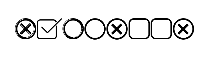 Check Icons Regular  Free Fonts Download