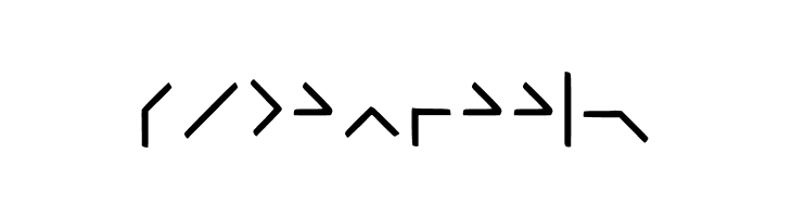 Enigmailed Semaphore Regular  Free Fonts Download