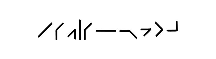 Enigmailed Semaphore Regular  Free Fonts Download