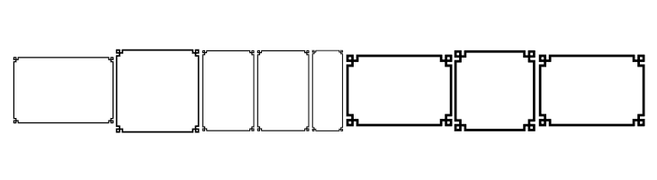 Borders 2 Style Pro  Free Fonts Download