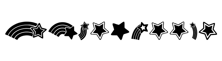Rainbow Stars Regular  Free Fonts Download