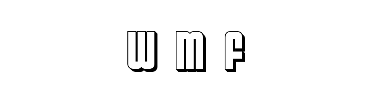 Philadelphia 3D  Free Fonts Download
