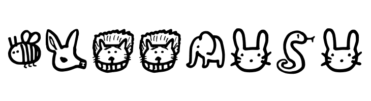 Animals Regular  Free Fonts Download