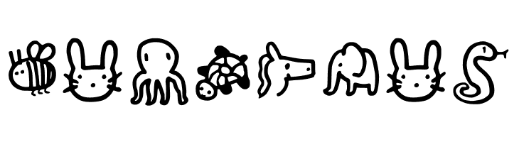 Animals Regular  Free Fonts Download