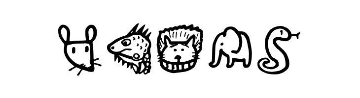 Animals Regular  Free Fonts Download