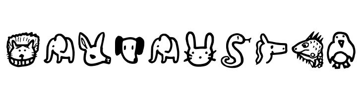 Animals Regular  Free Fonts Download