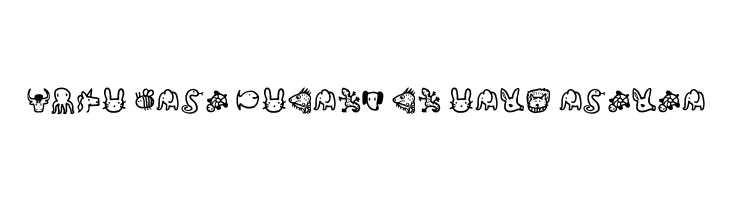 Animals Regular  Free Fonts Download