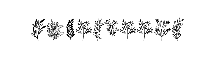 Wildplants  Free Fonts Download