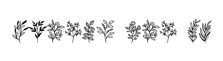 Wildplants  Free Fonts Download