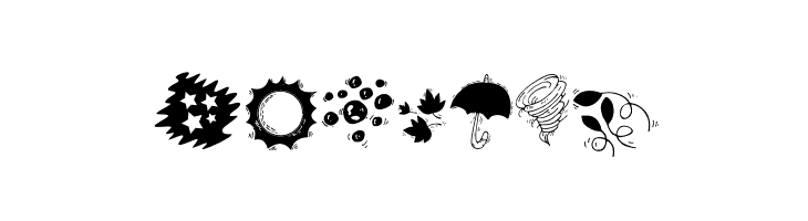 Miny Weather  Free Fonts Download