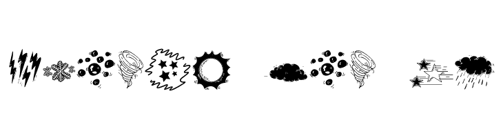 Miny Weather  Free Fonts Download