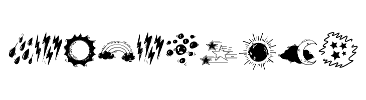 Miny Weather  Free Fonts Download