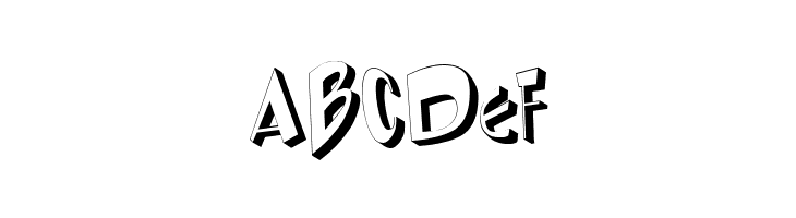 DiPed Thick  Free Fonts Download