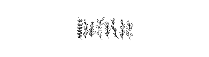 Dedaunan  Free Fonts Download