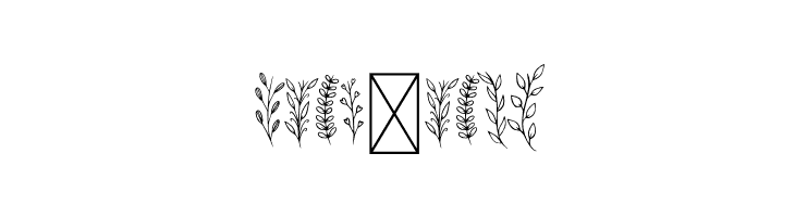 Dedaunan  Free Fonts Download